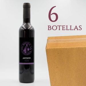 Antinoo Baetica Columela Vino Tinto de Violetas Arqueogastronomía Caja 6 botellas