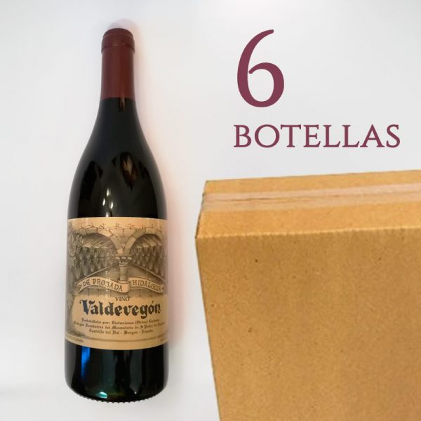 Valdevegon Reserva Vino Cisterciense Caja 6 botellas Arqueogastronomía