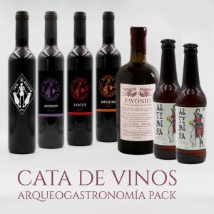 Cata de Vinos Pack Arqueogastronomia Vino Romano 2024