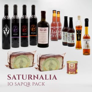IO SAPQR Saturnalia Pack Arqueogastronomía Vino Romano